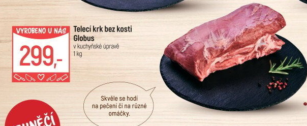 Telecí krk bez kosti Globus