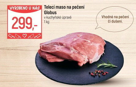 Telecí maso na pečení Globus