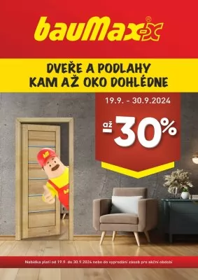 akční leták bauMax 19.9.2024-30.9.2024
