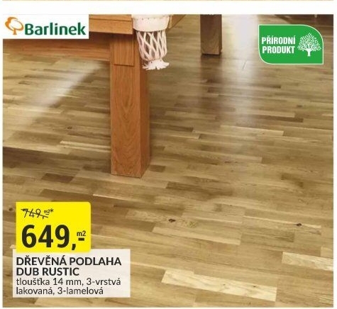 Dřevěná podlaha Barlinek