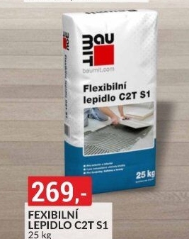 Flexibilní lepidlo C2T S1 Baumit