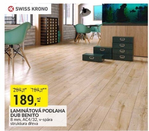Laminátová podlaha Swiss Krono