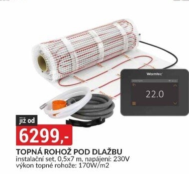 Podlahové topení elektrické Heating Mercado