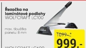 Řezačka na laminát Wolfcraft