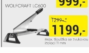 Řezačka na laminát Wolfcraft