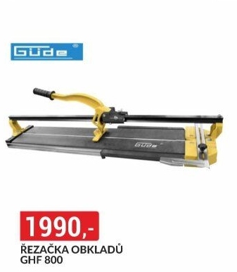 Řezačka obkladů Güde