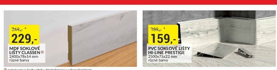 SOKLOVÉ LIŠTY