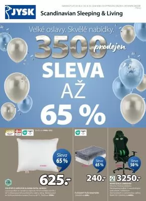 akční leták Jysk 18.9.2024-20.9.2024