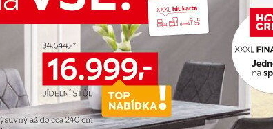 JÍDELNÍ STŮL