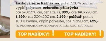 LETNÍ PŘIKRÝVKA