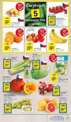 akční leták Tesco 25.9.2024-1.10.2024