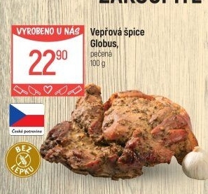 Pečená vepřová špice Globus