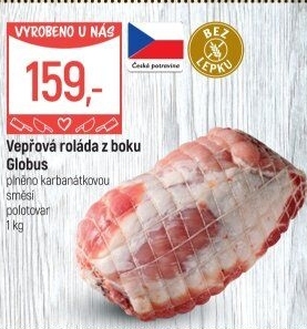 Roláda vepřová z boku Globus