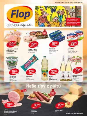 akční leták FLOP 25.9.2024-1.10.2024