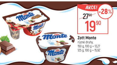 Dezert Monte Zott