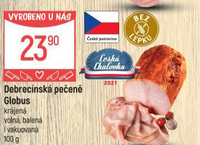 Pečeně debrecínská Globus
