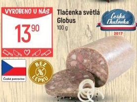 Tlačenka světlá Globus