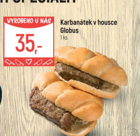 Karbanátek v housce Globus