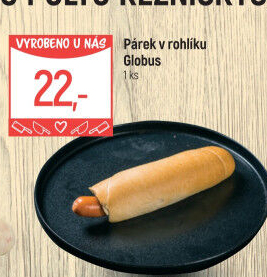 Párek v rohlíku Globus