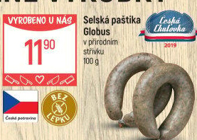 Paštika selská Globus