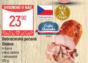 Pečeně debrecínská Globus