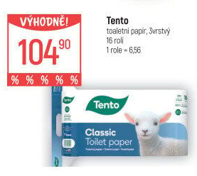 Toaletní papír 3vrstvý Tento