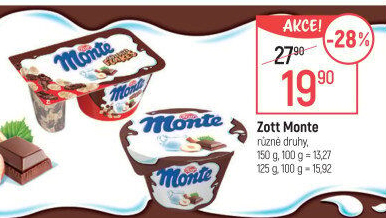 Dezert Monte Zott