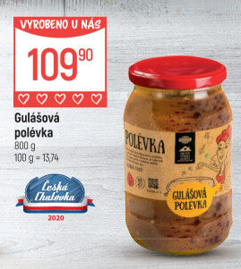 Gulášová polévka Globus