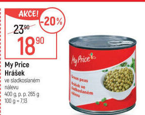Hrášek My Price