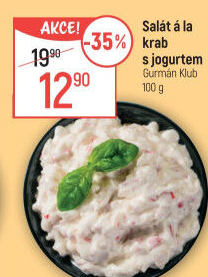 Salát a la krab s jogurtem