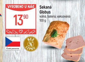 Sekaná masová Globus