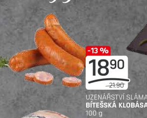 Klobáska bítešská Sláma