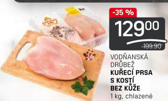 Kuřecí prsa s kostí Vodňanské kuře
