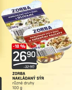 Nakládaný sýr v oleji Zorba