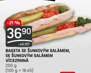 Obložená bageta