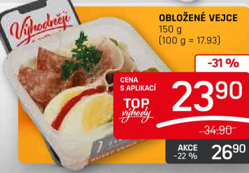 Obložené vejce Vavřík