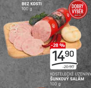 Salám šunkový Dobrý výběr