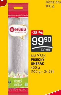 Salám Uherák písecký Maso uzeniny Písek