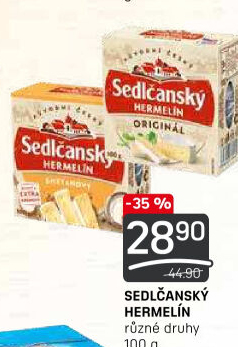 Sýr Hermelín Sedlčanský