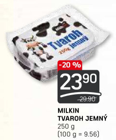 Tvaroh jemný Milkin