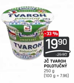 Tvaroh polotučný Jihočeský Madeta