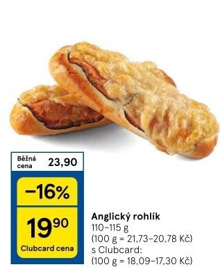 Anglický rohlík