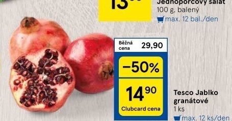 Granátové jablko Tesco