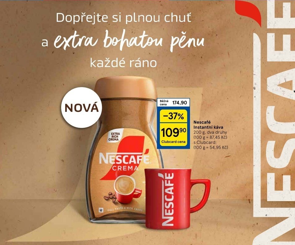 Instantní kávy Nescafé