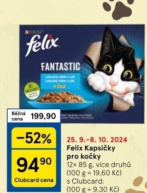 Kapsičky pro kočky Felix Purina