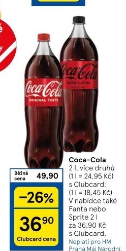 Limonáda Coca Cola