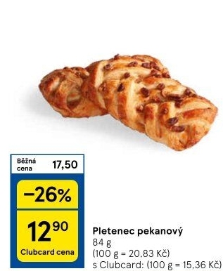 Pletenec plněný