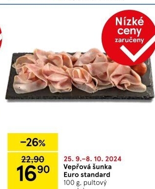 Šunka vepřová Euro standard