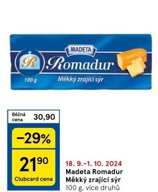 Sýr Romadur Madeta