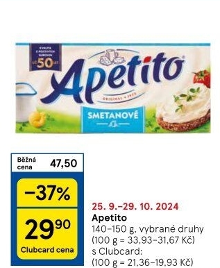 Sýr tavený Apetito